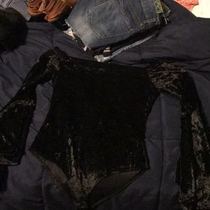 Velvet Body Suit